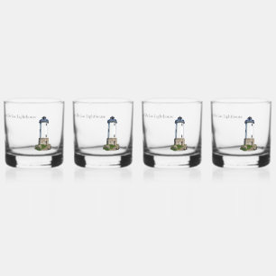 À Whisky Phare de Fond Du Lac en verre