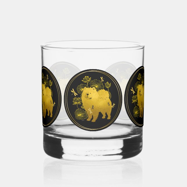 À Whisky QUAND LES DRAGONS VOLENT Chow roches verre (Gauche)