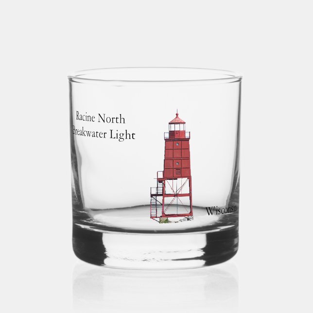 À Whisky Racine North Breakwater Verre léger (Recto)