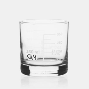 À Whisky Science Lab Beaker Chimie de verre personnalisée