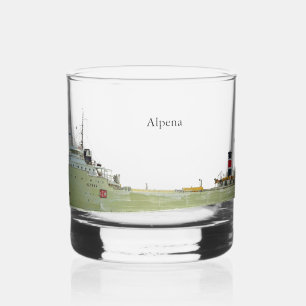 À Whisky verre d'Alpena
