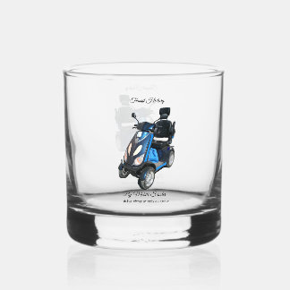 À Whisky Verre de roche imprimé