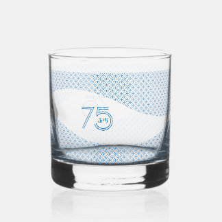 À Whisky Verre du 75e anniversaire