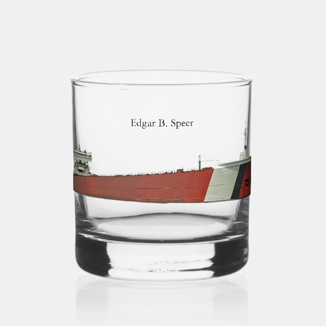 À Whisky verre Edgar B. Speer (Recto)