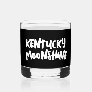 À WHISKY VERRE KENTUCKY MOONSHINE FUNNY WHISKEY VERRE