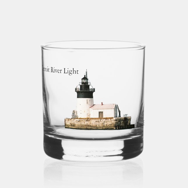 À Whisky Verre léger de la rivière Detroit (Recto)