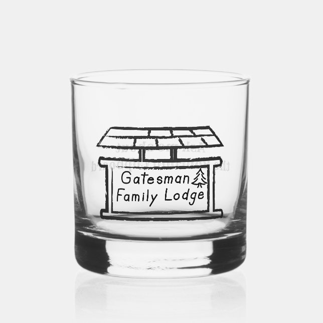 À Whisky Verre Lodge Bourbon (Recto)