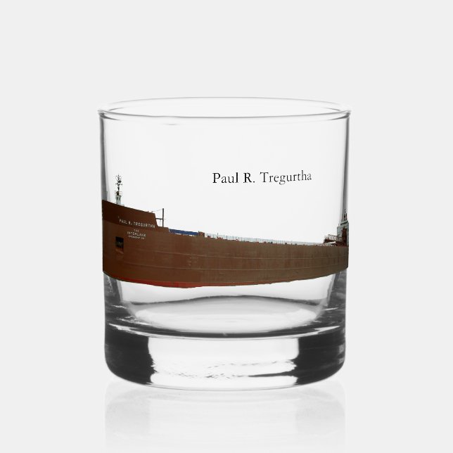 À Whisky verre Paul R. Tregurtha (Recto)