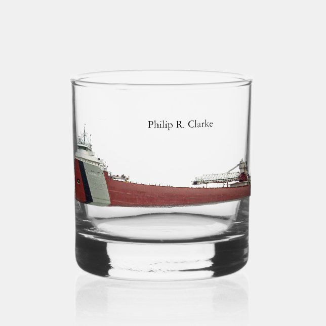 À Whisky verre Philip R. Clarke (Recto)