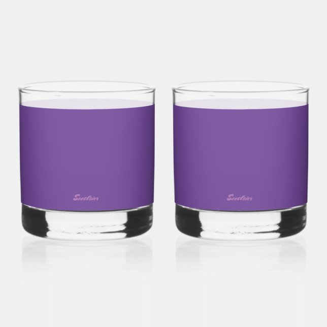 À WHISKY VERRE POURPULAIRE (Recto)