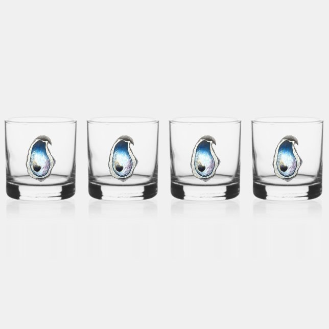 À Whisky Verre Whiskey Oyster - 4 set (Recto)