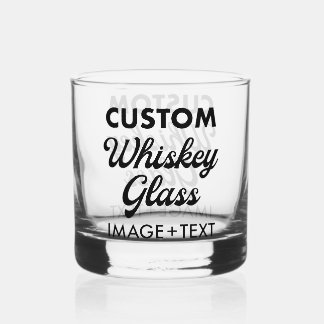 À Whisky Verre Whiskey personnalisé 12oz.
