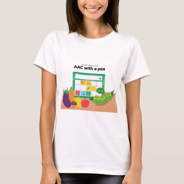 AAC avec un pois - T-shirt (Devant)