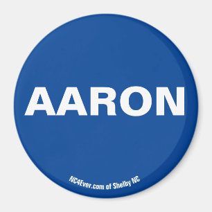 AARON Blue aimant