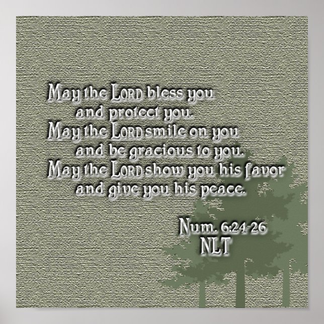 Aaron's Blessing - Poster (Devant)