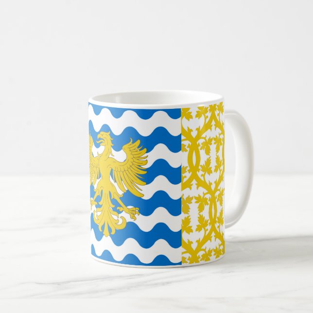 Aarquelle Populace Badge de café Mug (Devant droit)