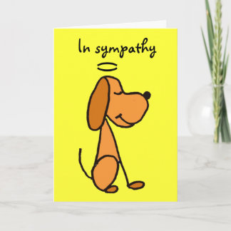 AB carte de sympathie d'animal familier