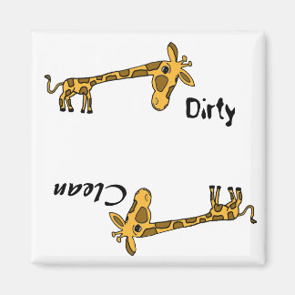 AB - Drôle Aimant Lave-vaisselle Giraffe
