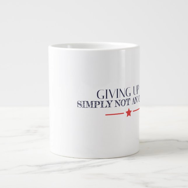 Abandon - Jumbo Mug (Devant)