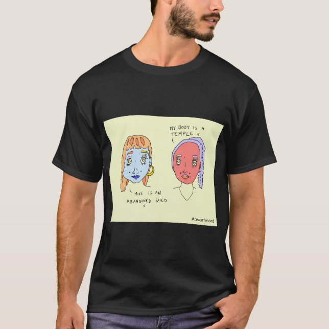 Abandonné | T-Shirt de base | #entendue (Devant)