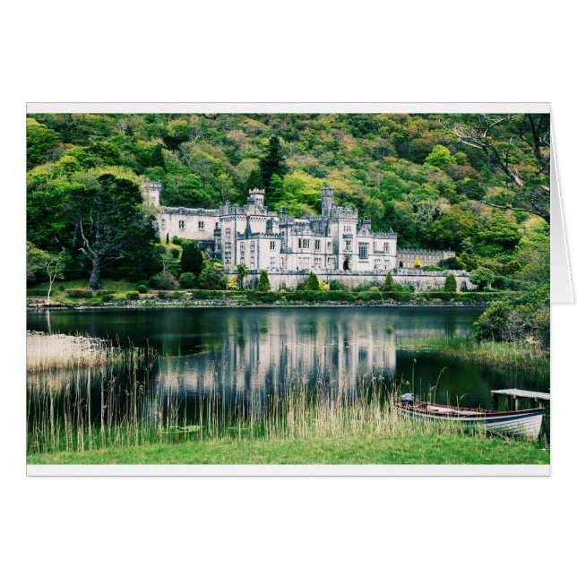 Abbaye de Kylemore & Connemara Irlande  Carte post (Devant horizontal)