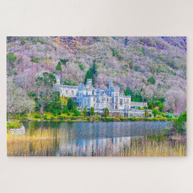 Abbaye de Kylemore Irlande. Puzzle (Horizontal)