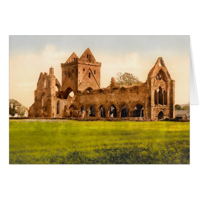 Abbaye de Sweetheart Dumfries Écosse (Devant Horizontal)