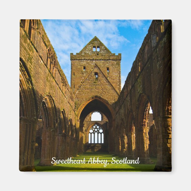 Abbaye de Sweetheart, Scotland Magnet (Devant)