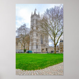 Abbaye de Westminster, Londres Royaume-Uni Poster 