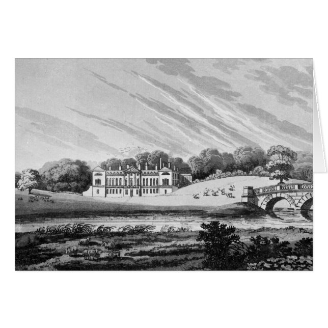 Abbaye de Woburn, Bedfordshire (Devant horizontal)