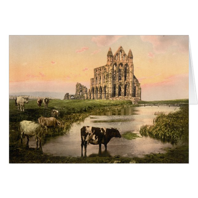 Abbaye III, Whitby, Yorkshire, Angleterre de (Devant horizontal)