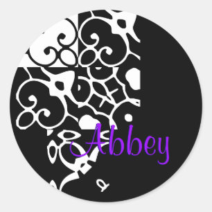 Abbey Designer Nom I Sticker