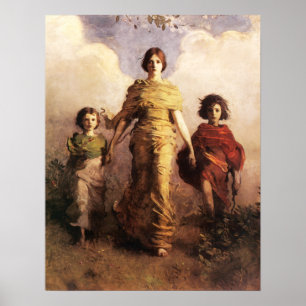 Abbott Handerson Thayer Une Affiche Vierge