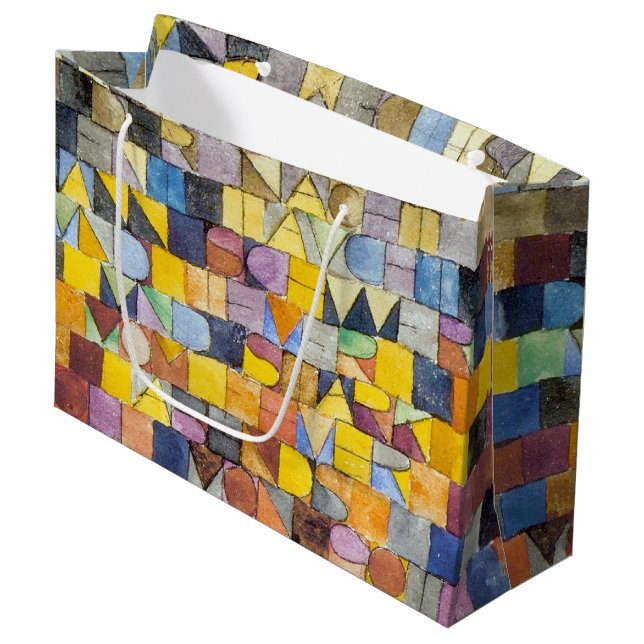 ABC (Alphabet), Grand sac cadeau Paul Klee (Devant Angle)