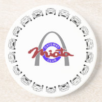 ABCs des dessous de verre de Miata-Logo