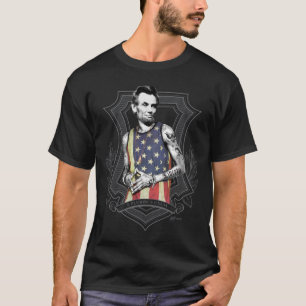 Abe Lincoln avec le T-shirt de tatouages