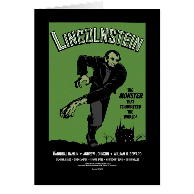 Abe Lincolnstein. Abraham Lincoln Frankenstein (Devant)