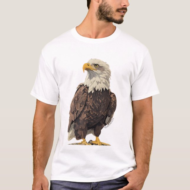 Abe the Bald Eagle T-shirt (Devant)