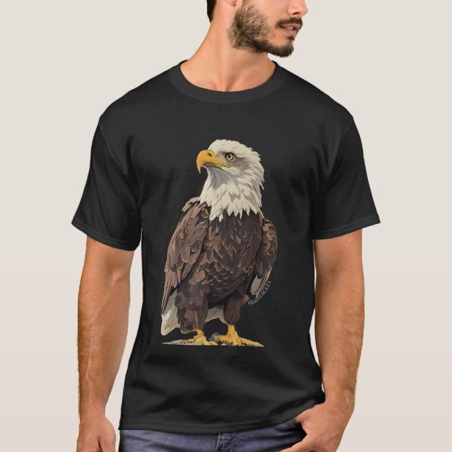 Abe the Bald Eagle T-shirt (Devant)