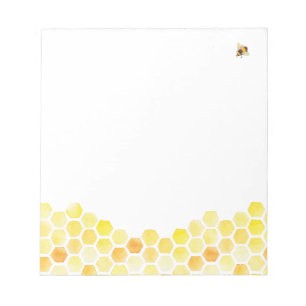 Abeille avec Bloc-notes