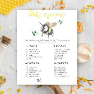 Abeille - Ce qui se trouve dans votre baby shower 