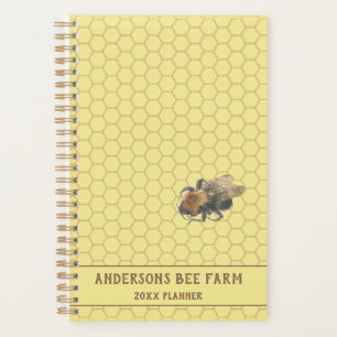 Abeille de miel vintage et peigne de miel Beefar