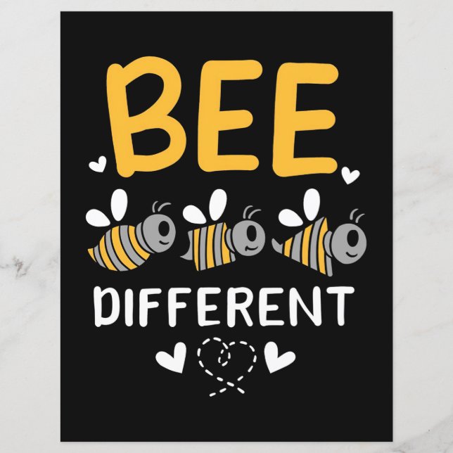 Abeille différente (Devant)