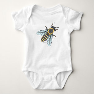Abeille domestique (blanc) - Body