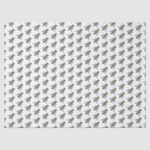 Abeille domestique (blanc) - Papier de soie