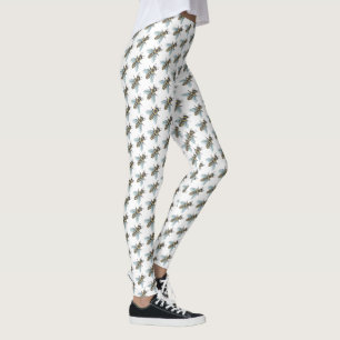Abeille domestique (blanche) - Leggings intégral