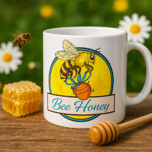 Abeille Miel Jaune Insect Coffee Mug