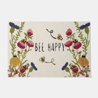 Abeille Mignonne Avec Tapis Fleur, Cadeaux De Louv
