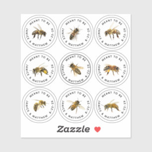 Abeille Mini Miel Jar Bee Mariage Étiquette