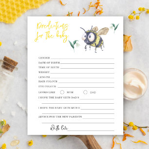 Abeille - prédictions et conseils bébé